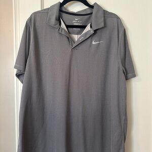Nike Dri-FIT Men's Polo Shirt in Gray